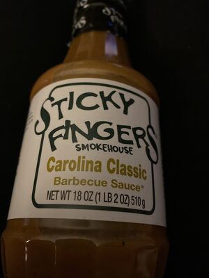 Sticky fingers smokehouse, carolina classic barbecue sauce