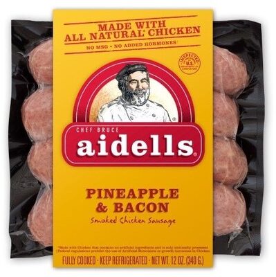 Pineapple & Bacon Smoked Chicken Sausage