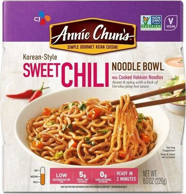 Korean Style Sweet Chili Noodle bowl