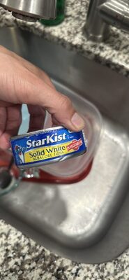 Solid, white, albacore, tuna, vegetable oil