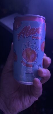 Juicy Peach Flavored Energy Drink