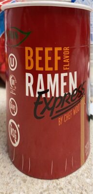 Chef woo beef ramen express