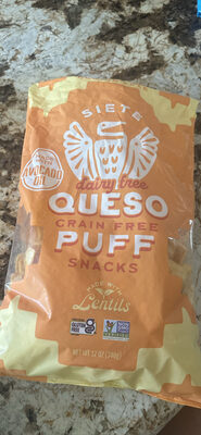 Queso Grain Free Puff Snacks