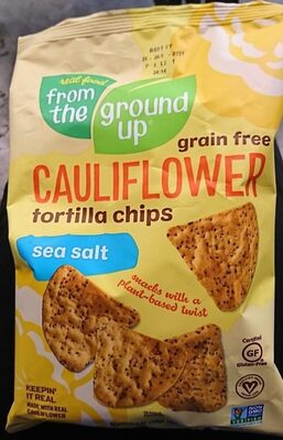 Cauliflower Tortilla Chips - Sea Salt