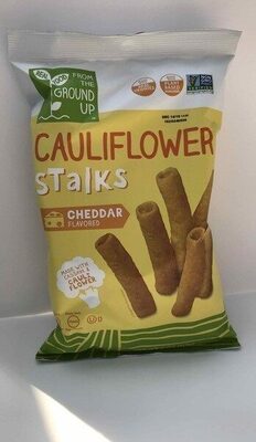 Cauliflower Cheddar Puffed Veggie Stalks