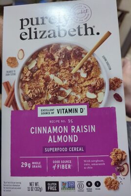 Cereal - Cinnamon Raisin Almond