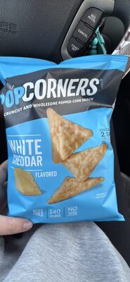 WHITE CHEDDAR FLAVORED POPCORNERS