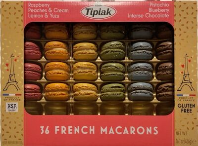 36 French Macarons