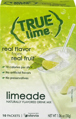Naturally Flavored Drink Mix, Lime