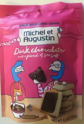 Bag 15 Cookie Squares Dark Chocolate