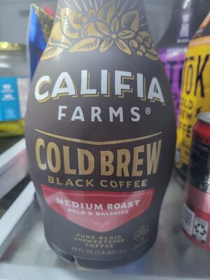 Pure Black Medium Roast Cold Brew Coffee