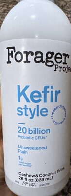 Probiotic cashewmilk yogurt