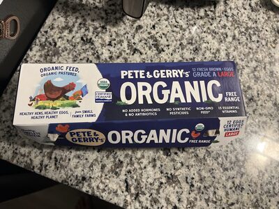 Organic eggs