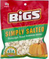 Bigs simply salted pumpkin seeds