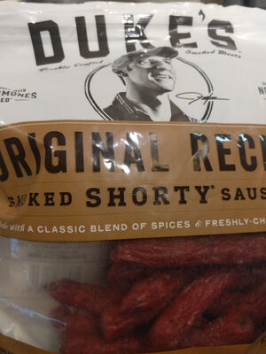 Original recipe smoked shorty sausages, original recipe