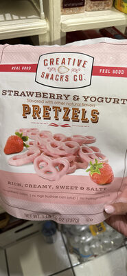Strawberry and Yogurt Pretzels