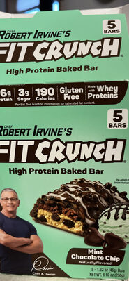 Mint Chocolate High Protein Baked Bar