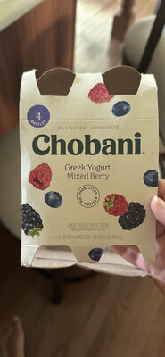 Greek Yogurt Mixed Berry