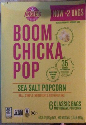 Sea Salt Microwave Popcorn