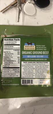 Organic Ground Beef
