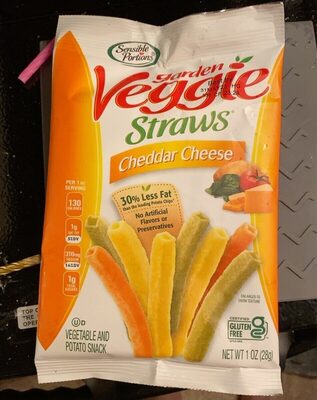 Garden Veggie Straws Cheddar Cheese