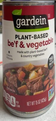 Be'f & Vegetable Soup