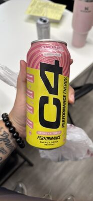 Strawberry Blast Performance Energy Drink
