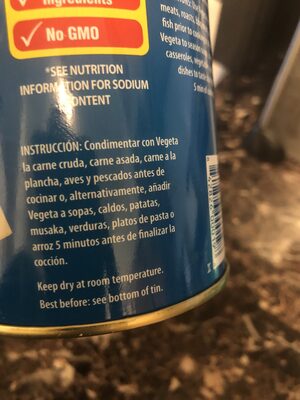 Vegeta, all purpose seasoning