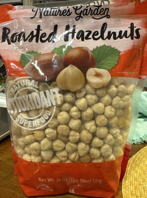 Garden roasted hazelnuts