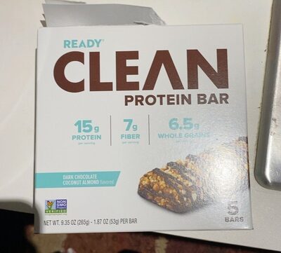 ready clean protein bar