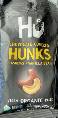 Chocolate Covered Hunks - Cashews + Vanilla Bean - Single Serve