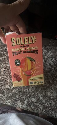 organic MANGO & GUAVA FRUIT GUMMIES