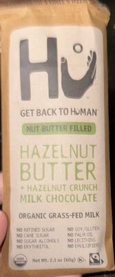 Hazelnut Butter + Hazelnut Crunch Milk Chocolate