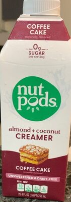 Almond coconut creamer