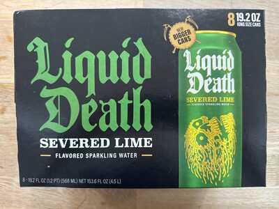 Severed Lime Sparkling Water