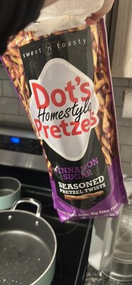 CINNAMON SUGAR SEASONED PRETZEL TWISTS