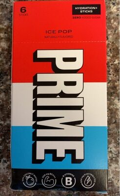 PRIME Ice Pop Hydration+ Sticks