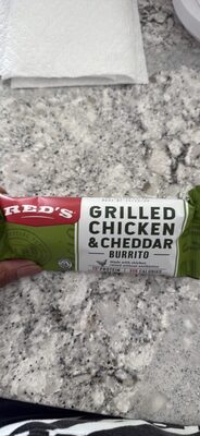 Grilled Chicken & Cheddar Burrito