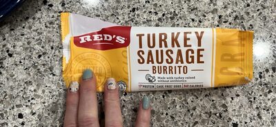 Turkey Sausage Burrito