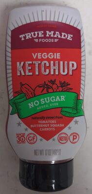 Veggie Ketchup No Sugar Added, Ever
