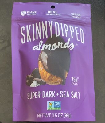 Super Dark + Sea Salt Skinny Dipped Almonds