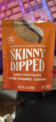 Dark Chocolate Salted Caramel Cashews