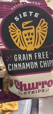 Grain Free Cinnamon Chips Churro Strips