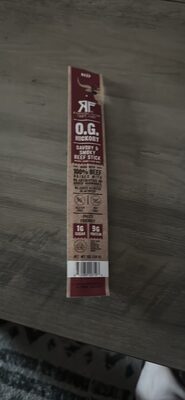 O.G. Hickory Savory & Smoky Beef Stick