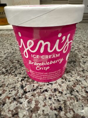 Brambleberry crisp ice cream