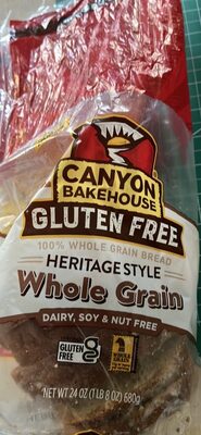 Whole Grain Heritage Style Bread