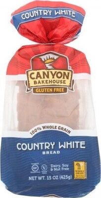 Glutenfree country white bread