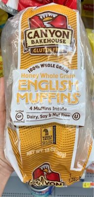 Shelf stable gluten free english muffins