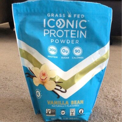 ICONIC Protein Powder - Vanilla Bean Naturally Flavored