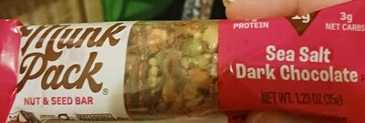 Nut & Seed Bar, Sea Salt Dark Chocolate